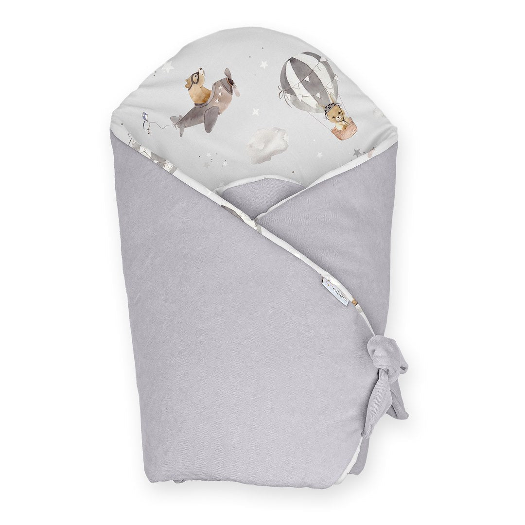 Saco Capazo Bebé Velour Balloon Flight_0