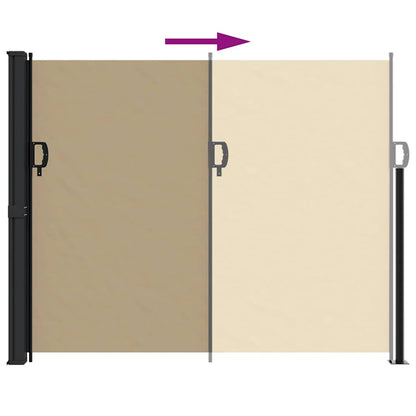 Vidaxl Toldo Lateral Retráctil Beige 160x300 Cm_4