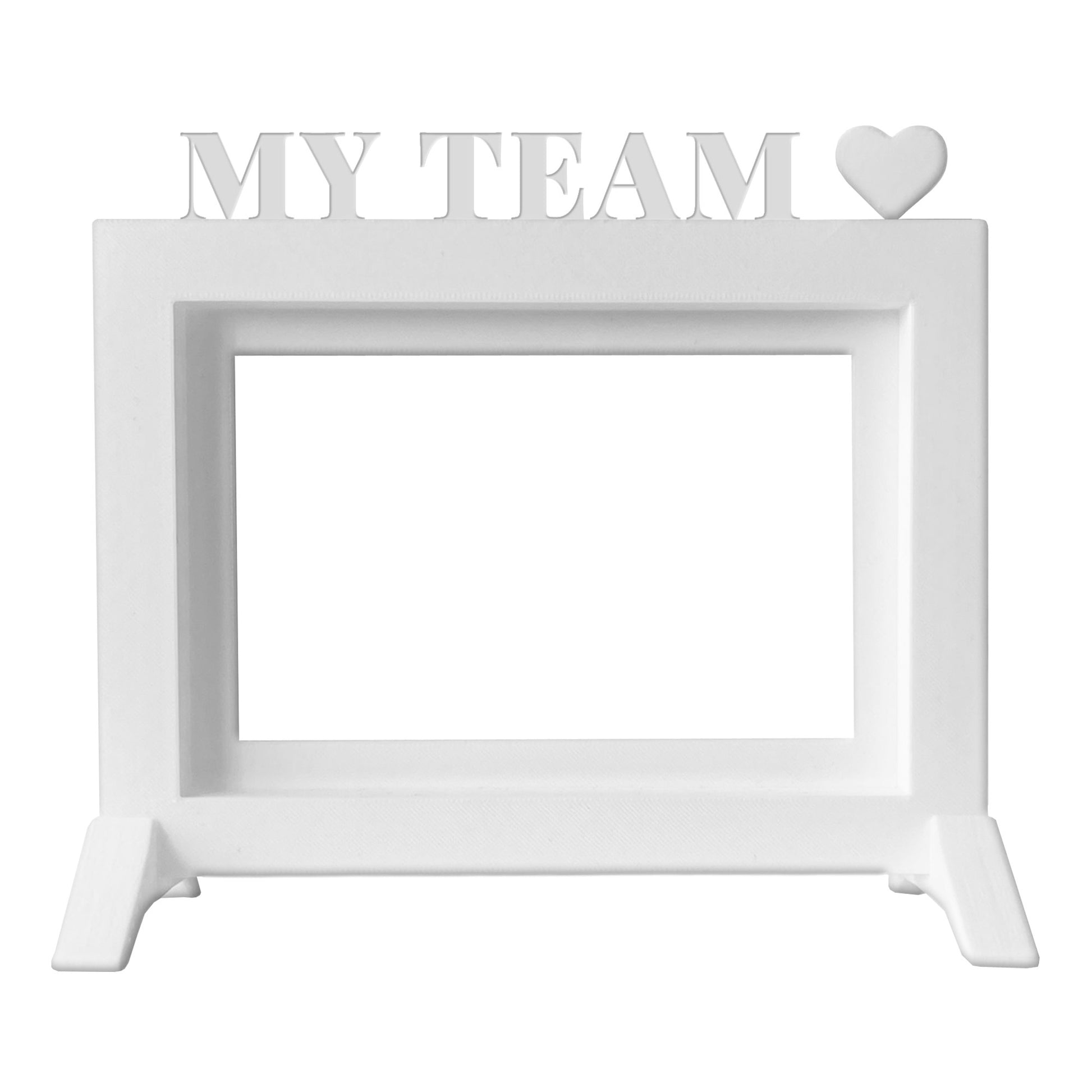 Wellhome - Marco My Team Blanco 24x22,5 Cm Para Fotos 15x20 Cm_0