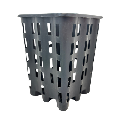 Maceta cuadrada para Raíces Saludables disponible en 6.5 L y 9 L