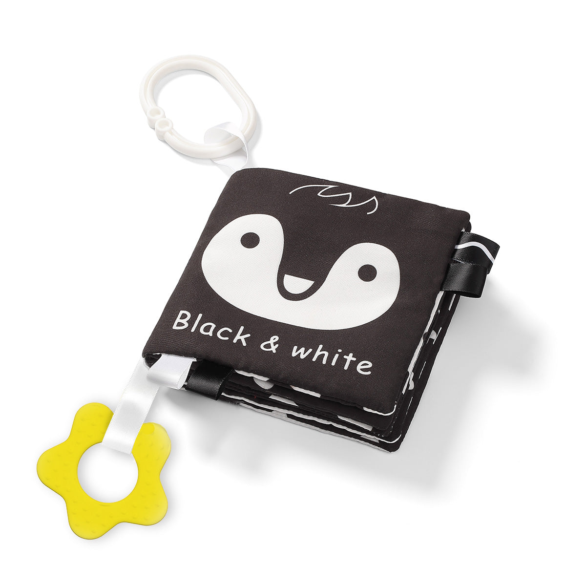 Libro Blando De Actividades Sensorial Black&white_0