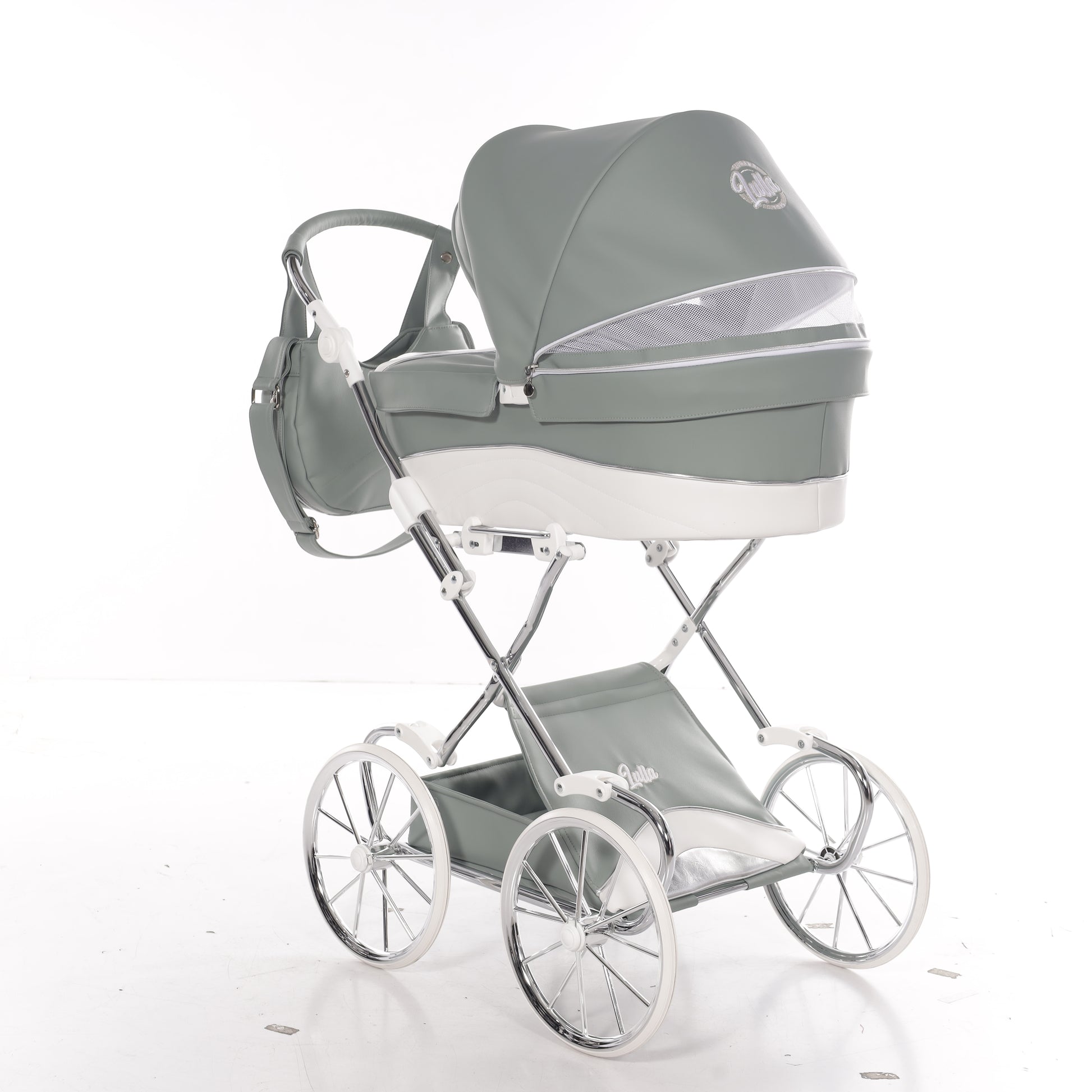 Carro De Muñecas Lulla Maxi Classic Verde