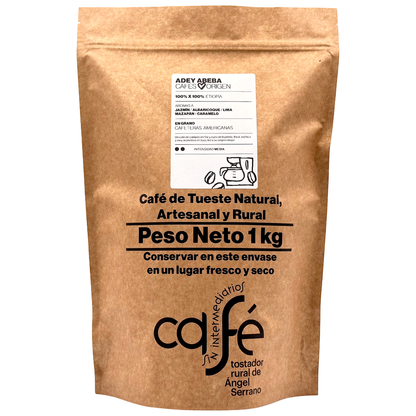 Cafe Sin Intermediarios Café Etiopía Adey En Grano Para Americana 1 Kg_0