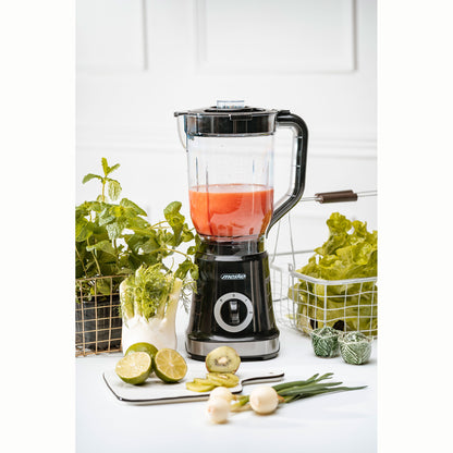 Batidora Vaso Americana, Jarra 1,8 L, 2 Velocidades, Picahielo, Cuchillas Acero Inox. Mesko Ms 4079 1000w