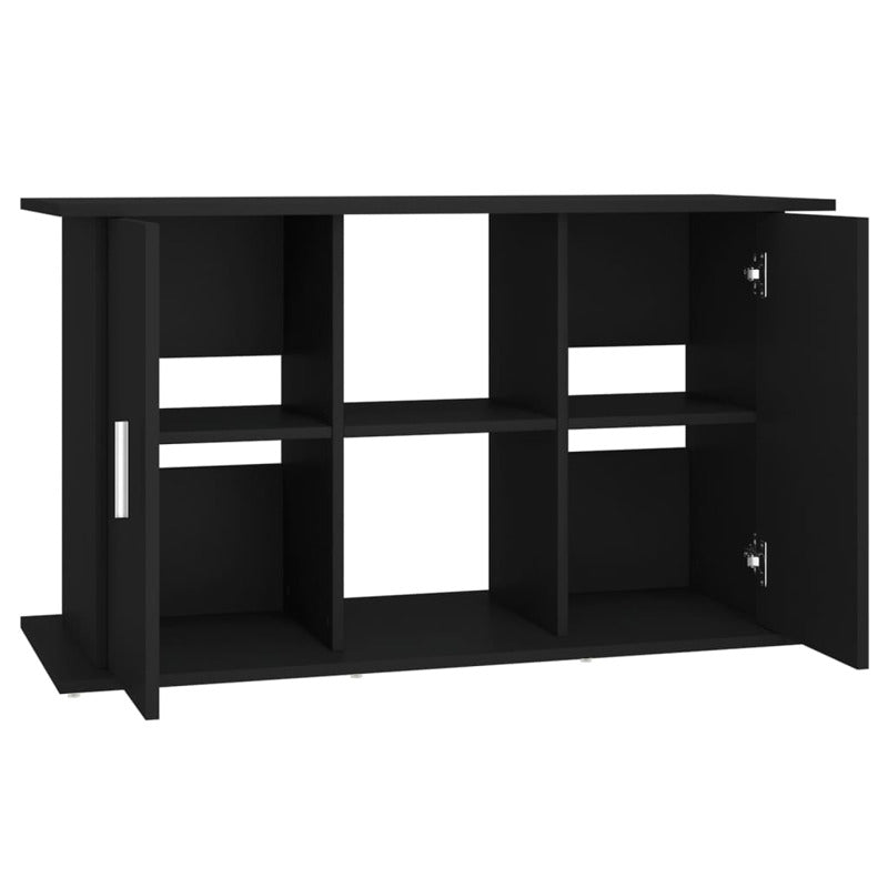 Vidaxl Soporte Para Acuario Madera De Ingeniería Negro 101x41x58 Cm_5