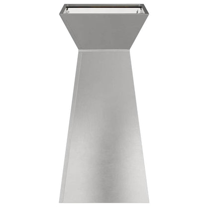 Maceta Pilar 2 Uds. Plateado 35 X 35 X 73 Cm Acero Inoxidable_5