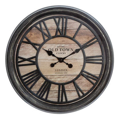 Wellhome Reloj Decorativo Relieve Plástico Ø49x5cm