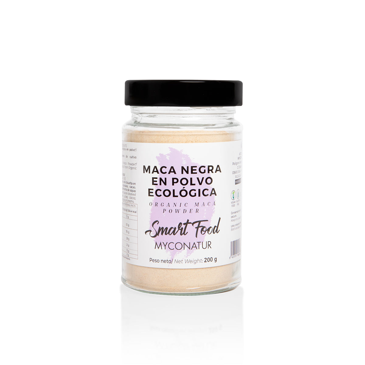 Maca Negra En Polvo Ecológica Myconatur 200g_0