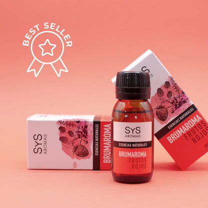 Esencia Hidrosoluble Frutos Rojos SYS Aromas 50 ml | Aroma Afrutado y Dulce | Para Humidificadores y Difusores_1