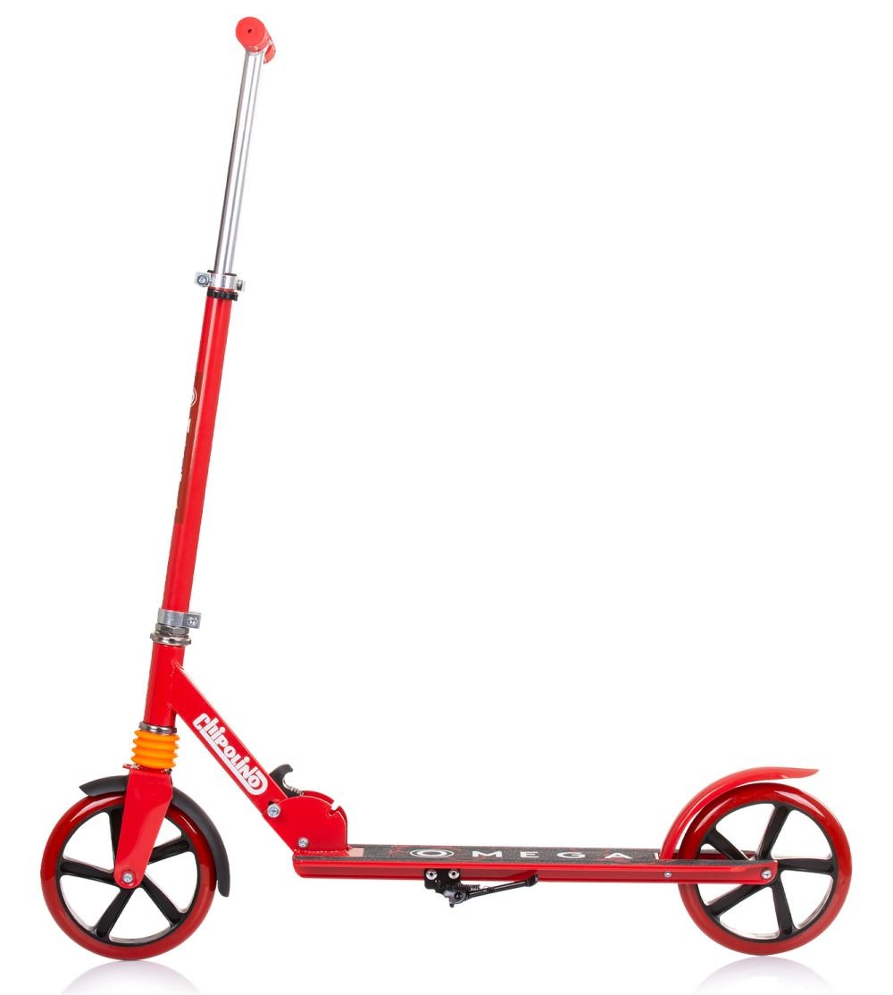 Patinete Infantil Omega Hasta 100 Kg Plegable Y Ruedas De 20mm Red_1