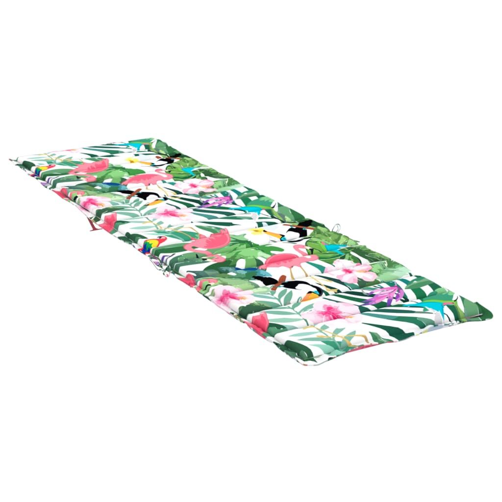 Vidaxl Cojín De Tumbona Tela Oxford Multicolor_3