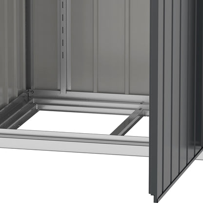 Armario Alto Palladium 1 Puerta Gris Antracita_2