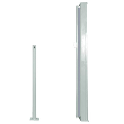 Vidaxl Toldo Lateral Retráctil 120x300 Cm Gris_0