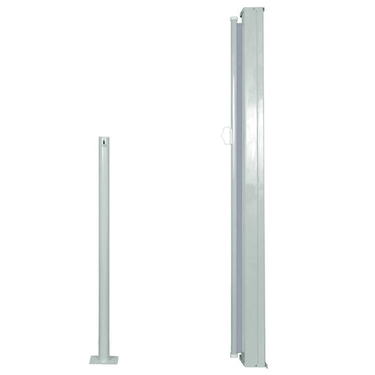 Vidaxl Toldo Lateral Retráctil 120x300 Cm Gris_0