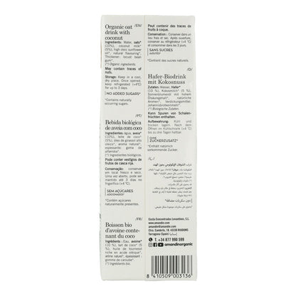 Bebida de Avena con Coco Amandín 1 L