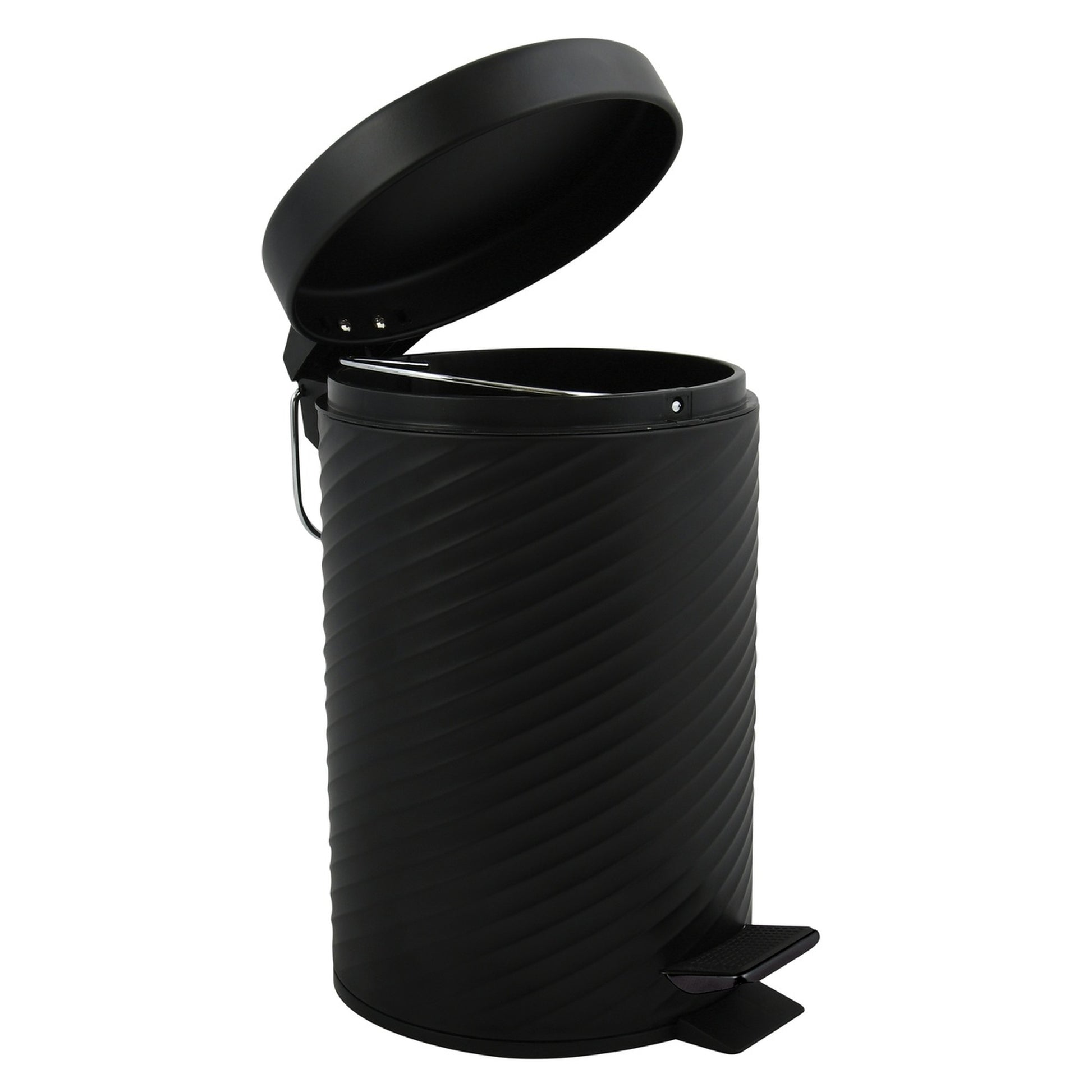 Papelera Bin Ajan / Stepbin Negro_1
