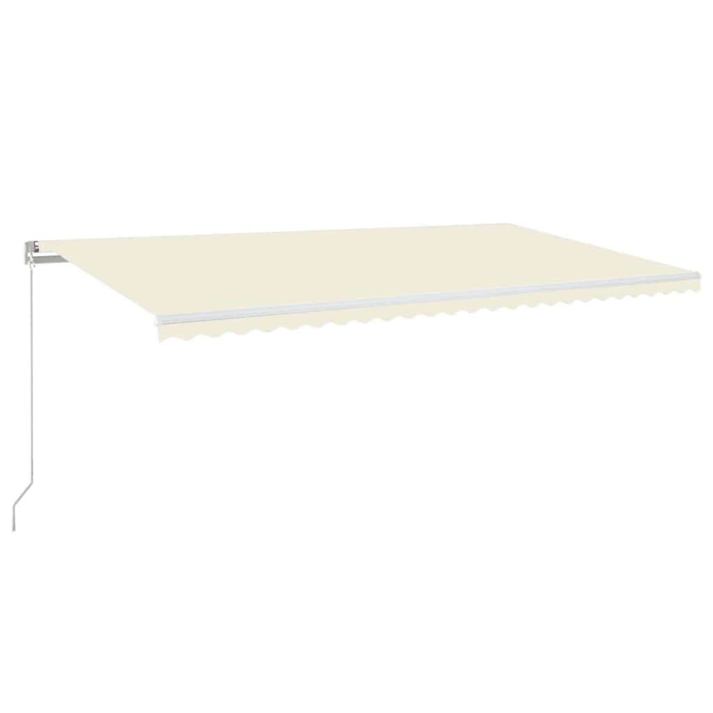 Toldo Retráctil Manual Crema 600x350 Cm_0