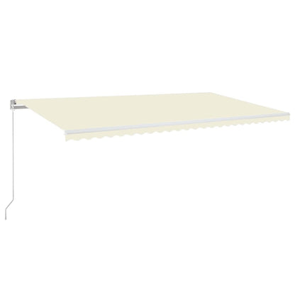 Toldo Retráctil Manual Crema 600x350 Cm_0