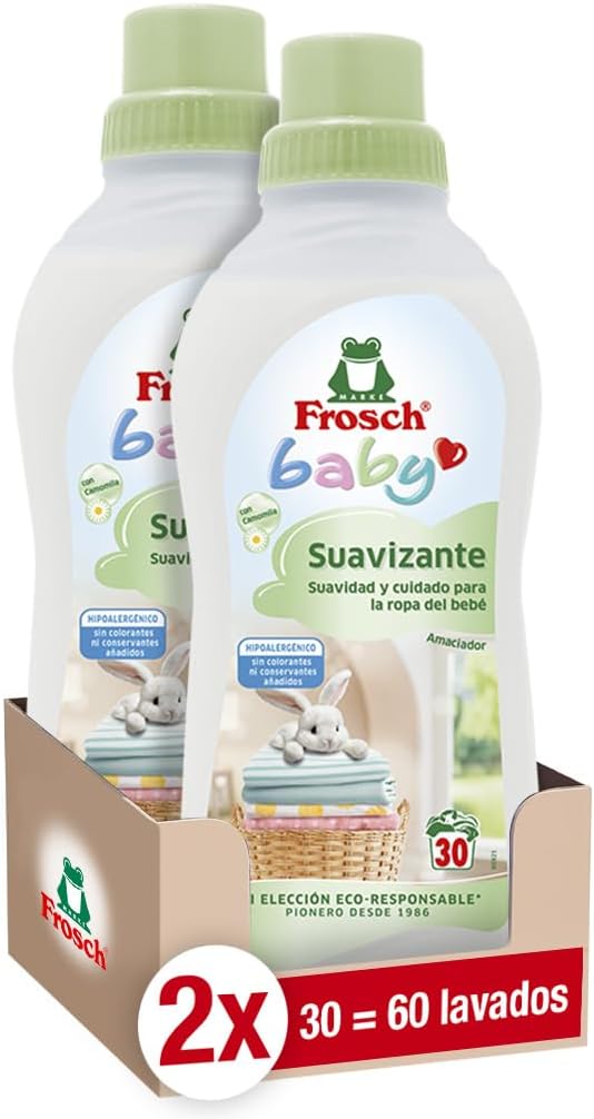 Pack 2X Baby suavizante Frosch 750 ml