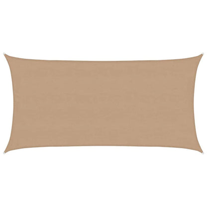 Vidaxl Toldo De Vela Hdpe Gris Taupe 160 G/m² 4x7 M_0