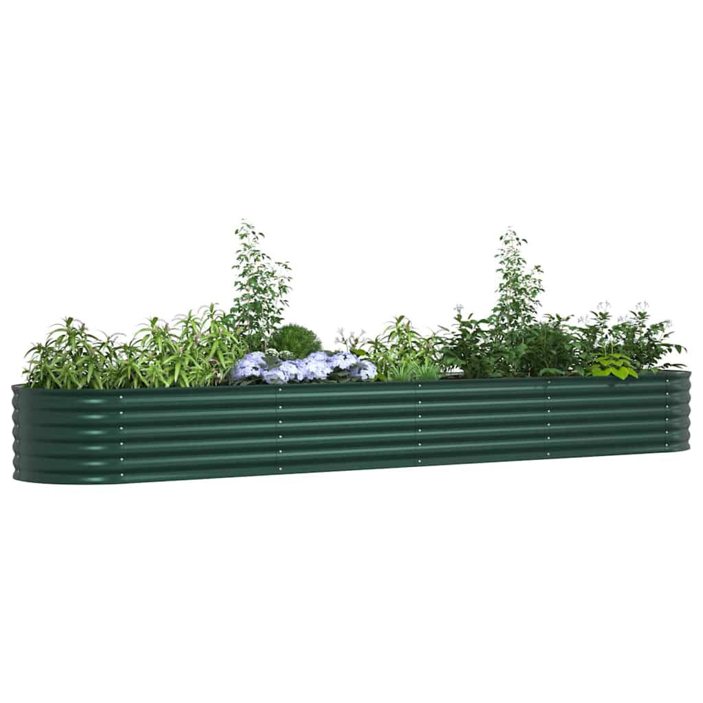 Cama Elevada Verde 400 X 80 X 44 Cm Acero_2
