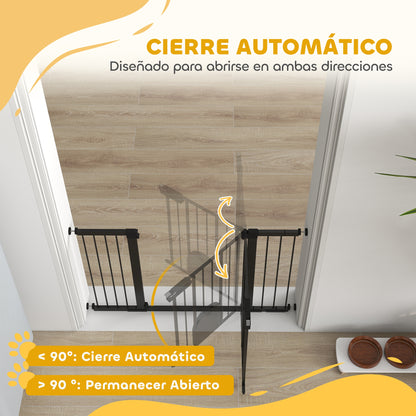 Pawhut Barrera De Seguridad Para Perros Extensible 75-131 Cm_4