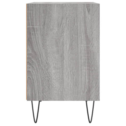 Mesita De Noche 2 Uds Madera Ingeniería Gris Sonoma 40x30x50 Cm_4