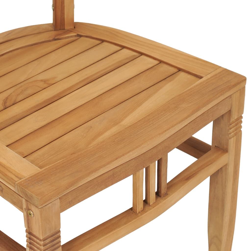 Vidaxl Conjunto De Comedor Para Jardín 5 Piezas Madera Maciza De Teca_4