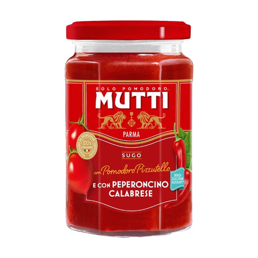 Sugo Pomodoro Pizzutello con Peperoncino Calabrese Mutti 280g