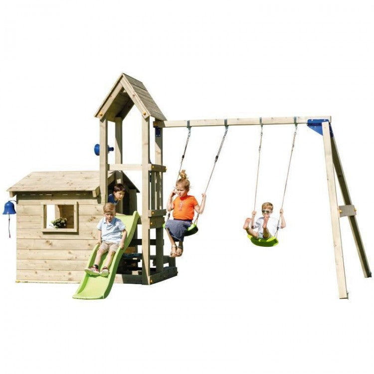Parque Infantil Masgames Lookout M Con Columpio Doble._0