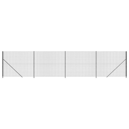 Cerca De Alambre Con Brida Gris Antracita 2,2x10 M / Vetonek_3