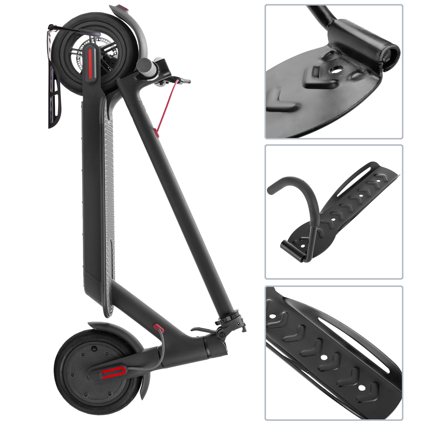 Gancho De Pared Para Colgar Bicicleta Por La Rueda_2