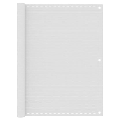 Vidaxl Toldo Para Balcón Hdpe Blanco 120x500 Cm_0