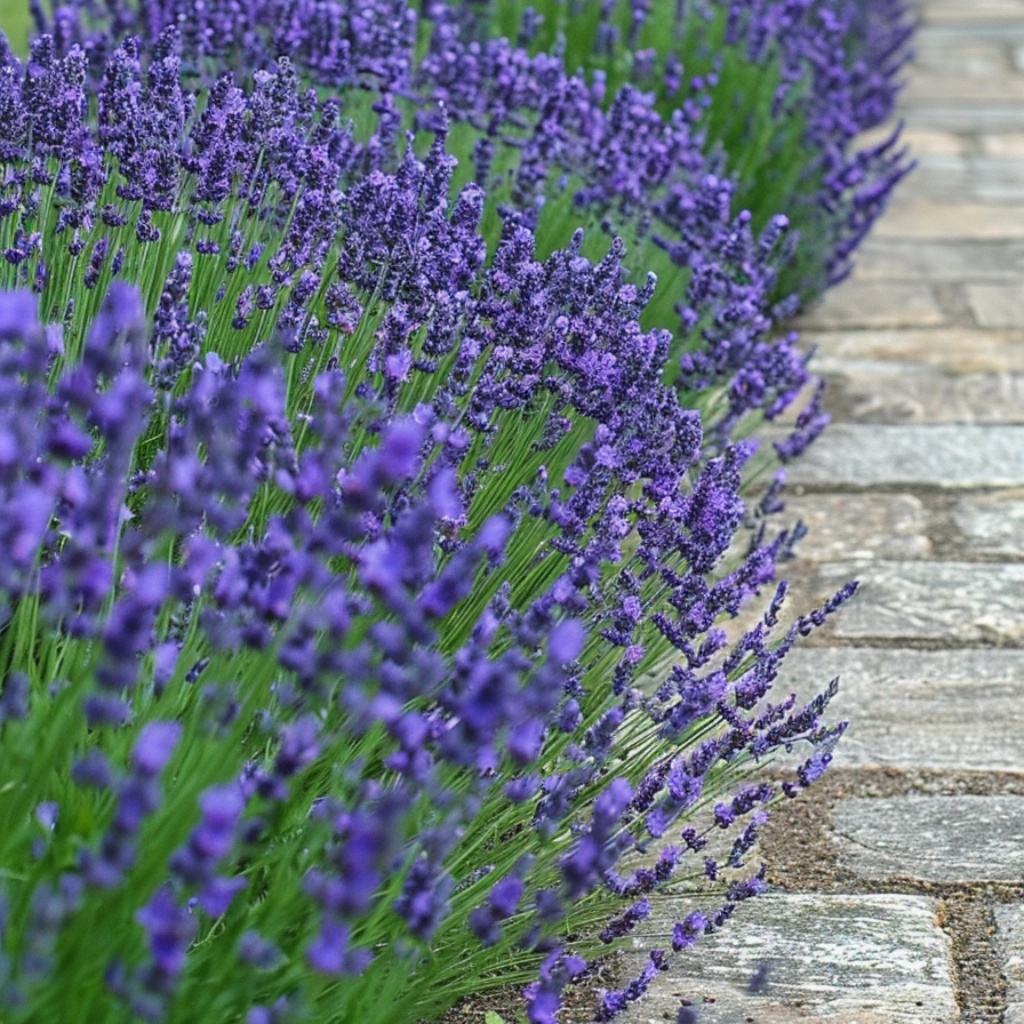 Lavanda - 36 Pzs - Lavandula Angustifolia - Altura 10-15cm - ⌀105cm_4