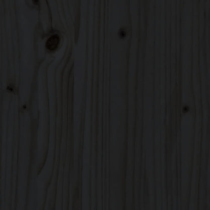 Vidaxl Juego De Sofás De Jardín 5 Piezas Madera Maciza De Pino Negro_5