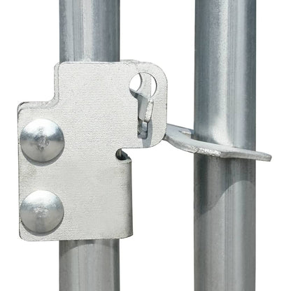 Vidaxl Gallinero Acero Galvanizado 5x1x1,5 M_3