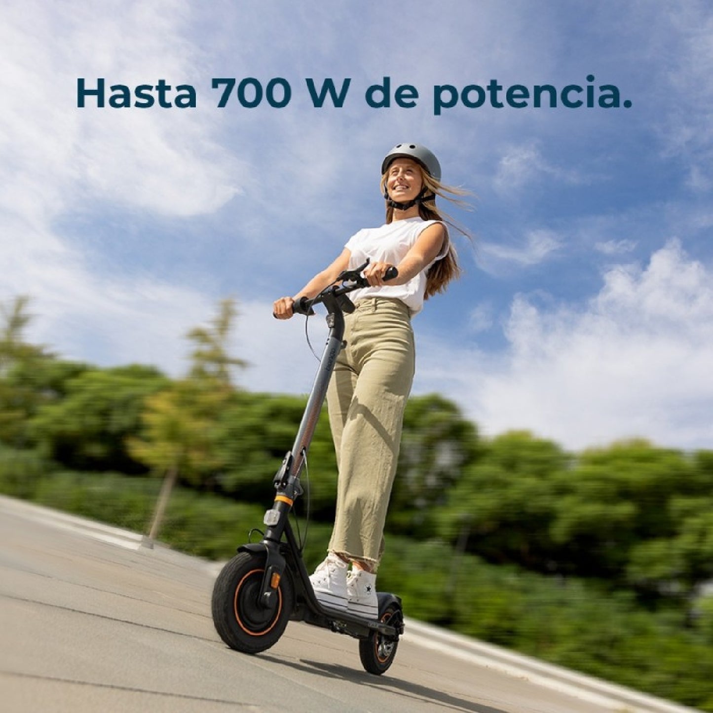 Patinete Eléctrico Homologado Con App Bongo D30 Xl Connected. Potencia Máxima De 700w, Autonomía De Hasta 30km, Neumáticos De 10, Supera Pendientes_2