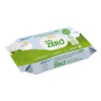 Toallitas de bebé biodegradables Salustar 60 uds