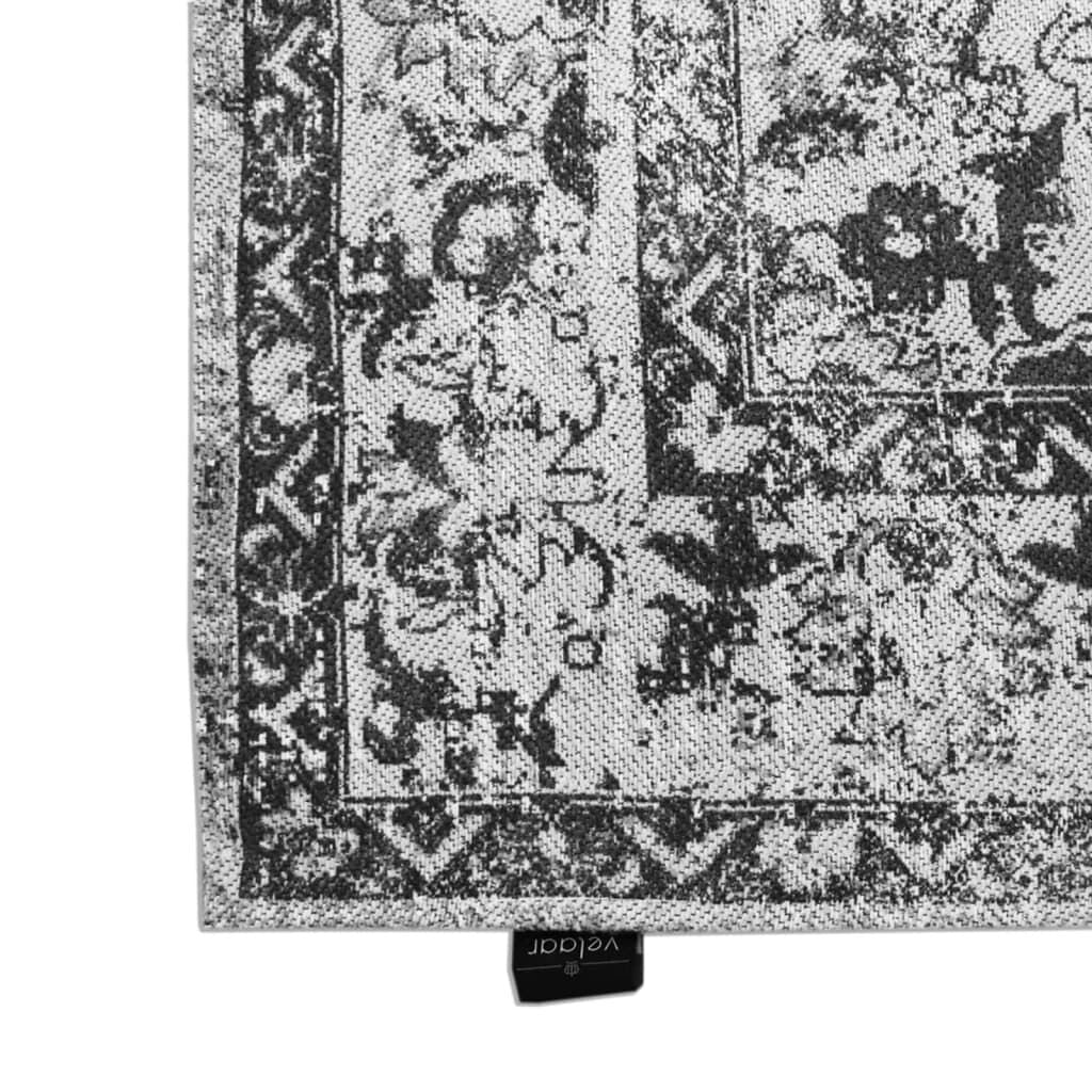 Dutch Lifestyle Alfombra Durban Genial Gris Y Negro 300x200 Cm_1