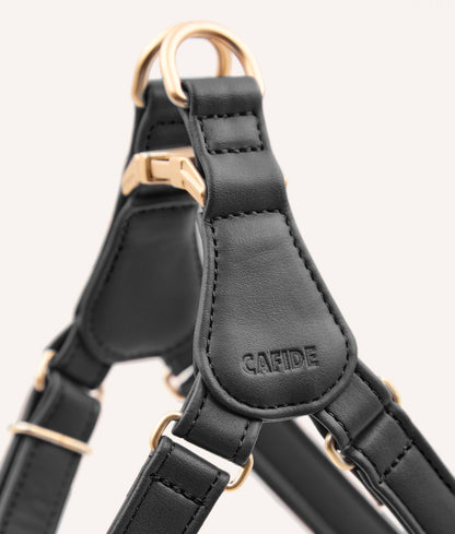 Cafide Arnés De Cuero Vegano step-in Negro. Modelo Jala. Talla M_2