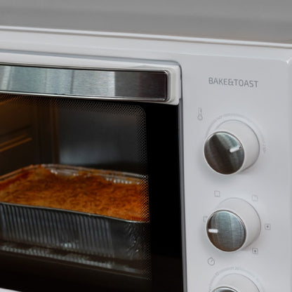 Cecotec Horno De Sobremesa De Convección 28 L Bake&toast 2800 White. 1600 W Multifunción 6 Modos De Calor Temporizador T_3