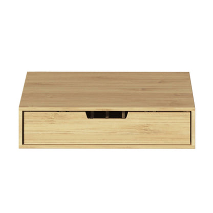Well Home - Portacápsulas Con 1 Cajón En Bambú 34,5x30,5x8cm