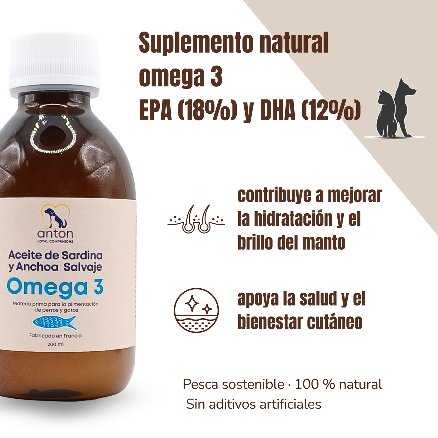 Cuidado Completo De Piel, Pelaje Y Energía Para Perros Y Gatos_1