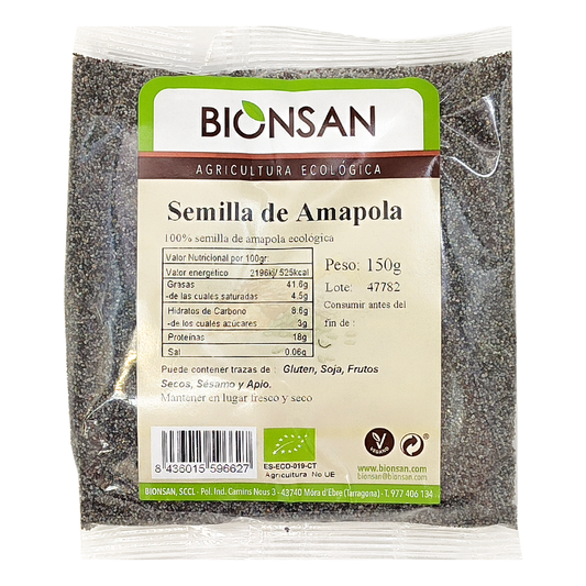 Semillas De Amapola Eco Bionsan 150gr_0