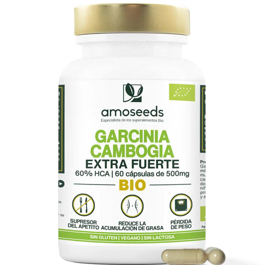 Garcinia Cambogia Bio, Extra Fuerte, 60% Hca | 60 Cápsulas_0