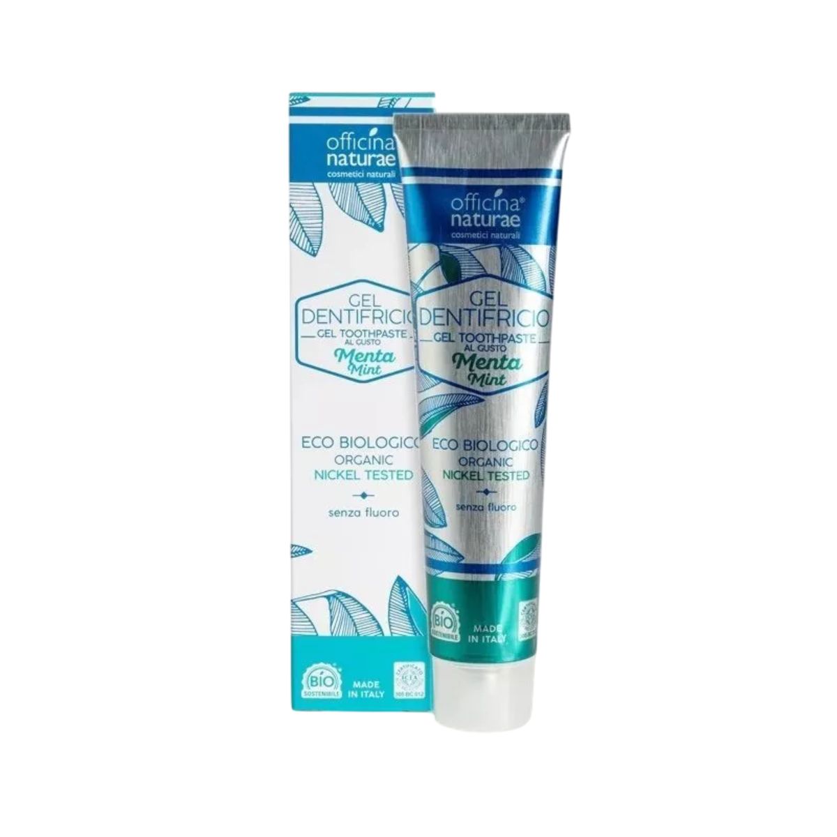 Pasta de dientes de menta natural 75 ml Ecologico Certificado Officina Naturae