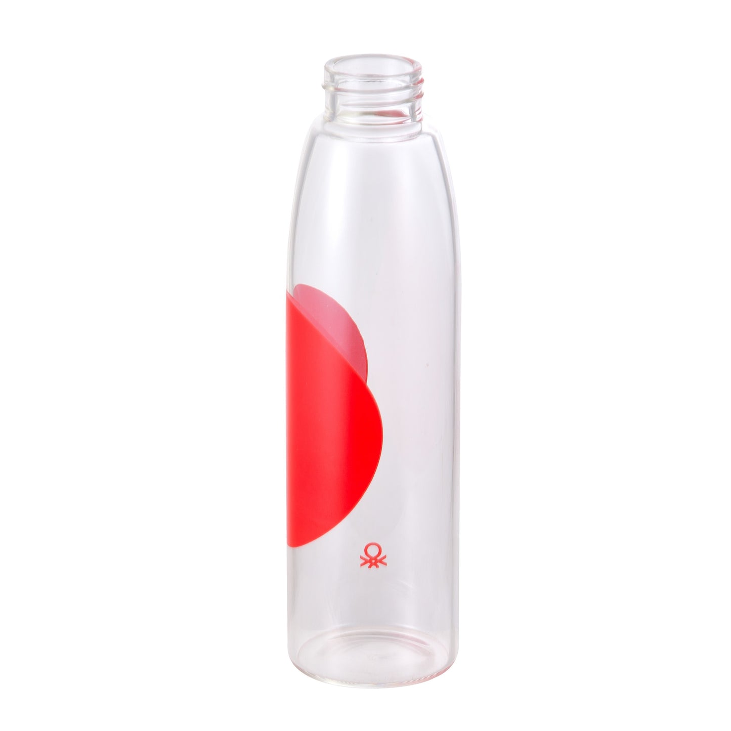 Botella De Agua 500ml Borosilicato Tapa Rojo De Grifo_3