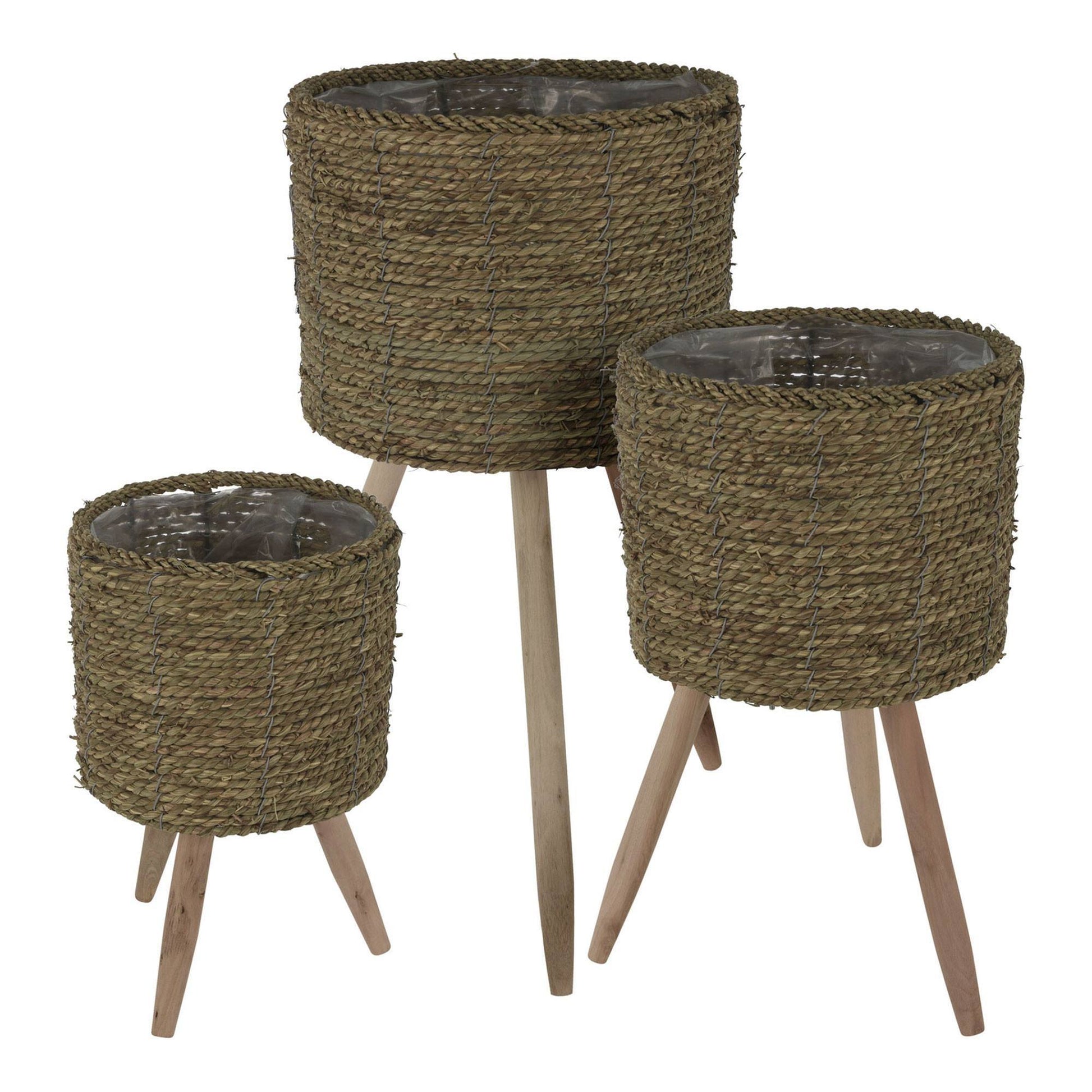 Well Home Set 3 Maceteros Ø22ø26ø30cm