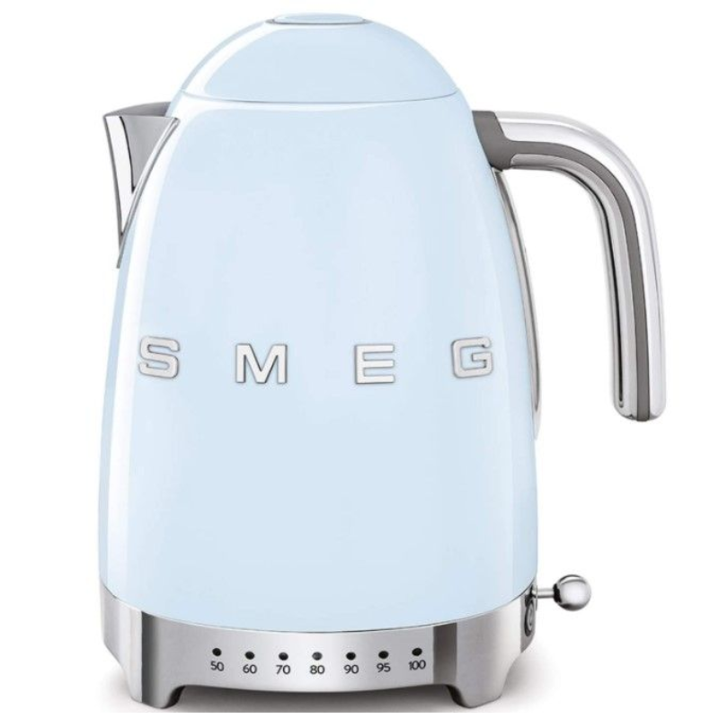 Hervidor Smeg Klf04pbeu Azul Pastel, Var.temp._0
