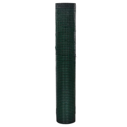 Alambrada De Gallinero Acero Galvanizado Verde 1x25 M / Vetonek_0